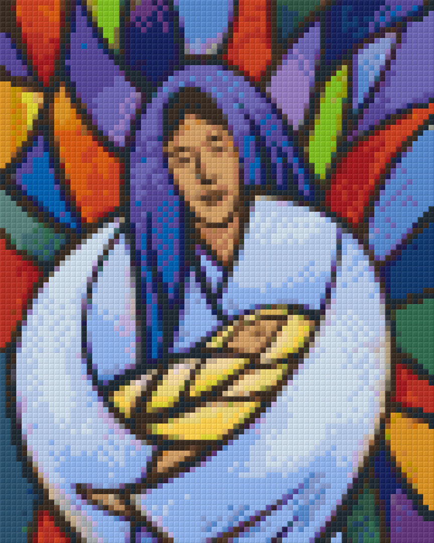 Virgin And Child Four [4] Baseplate PixelHobby Mini-mosaic Art Kit image 0